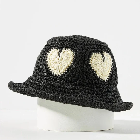 Anthropologie | Accessories | By Anthropologie Straw Heart  display picture 1
